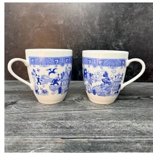 Pair Mugs Calamityware by Don Moyer Things Could Be Worse 12 oz Mug Cups